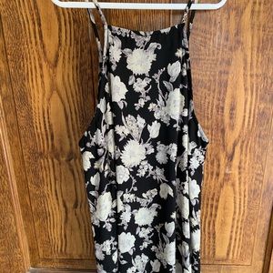 Floral tank top dress